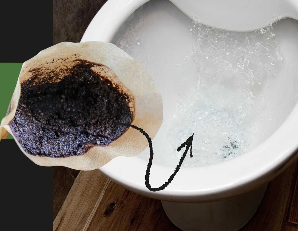 Kávová sedlina ve záchodě: trend, který může skončit fiaskem potrubí